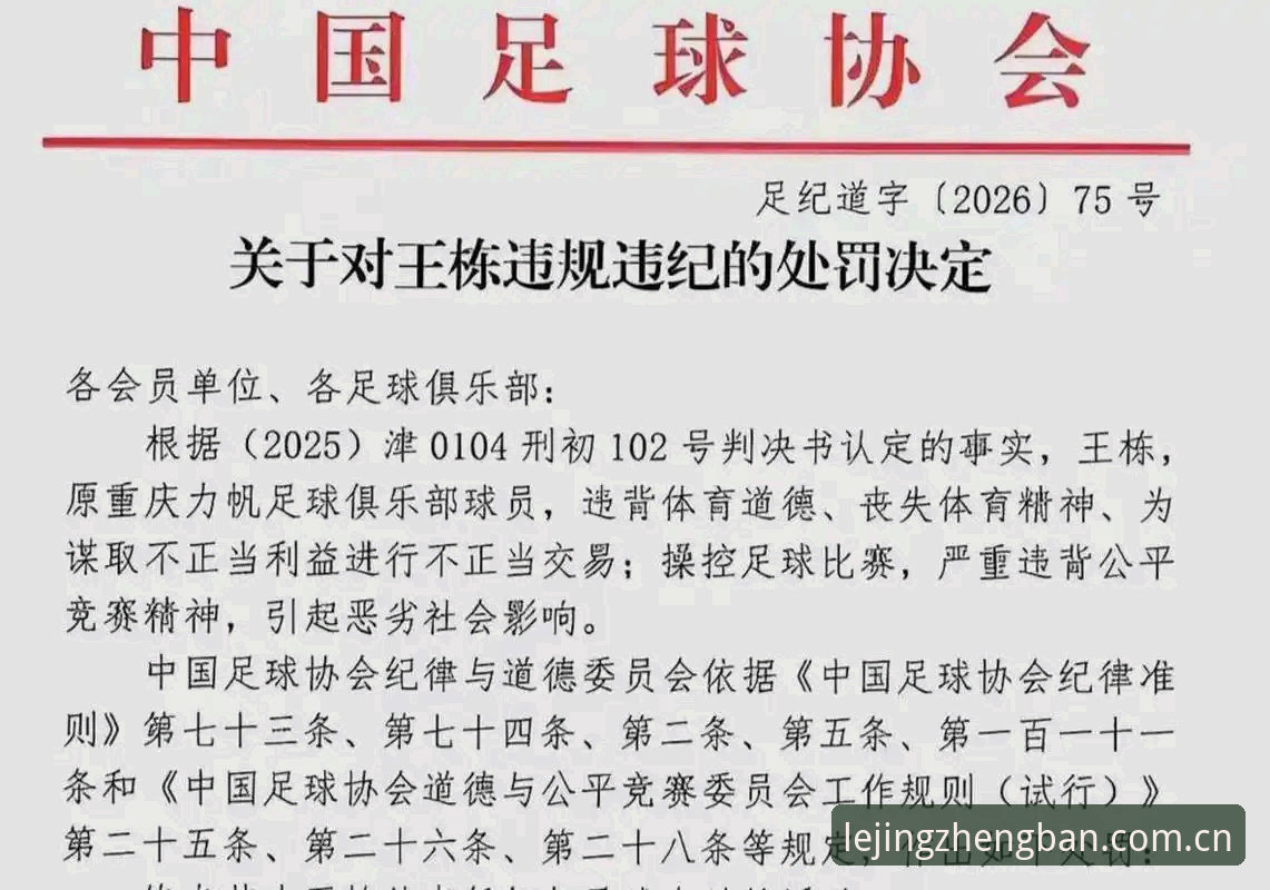 中国足协第三批禁足名单出炉：从处罚细节看足球行业治理实用指南
